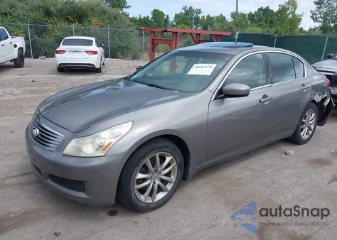 2009 Infiniti G37X z USA, uszkodzony, nr VIN JNKCV61F89M053098